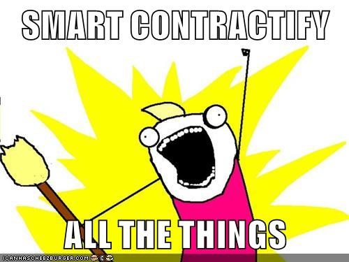 Smart contractify all the things meme
